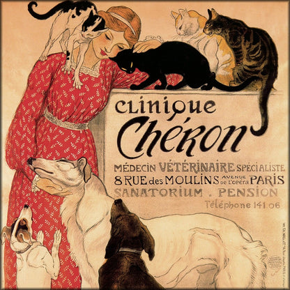 Théophile Steinlen - Clinique Cheron 1905 | Digital Download - 1 image