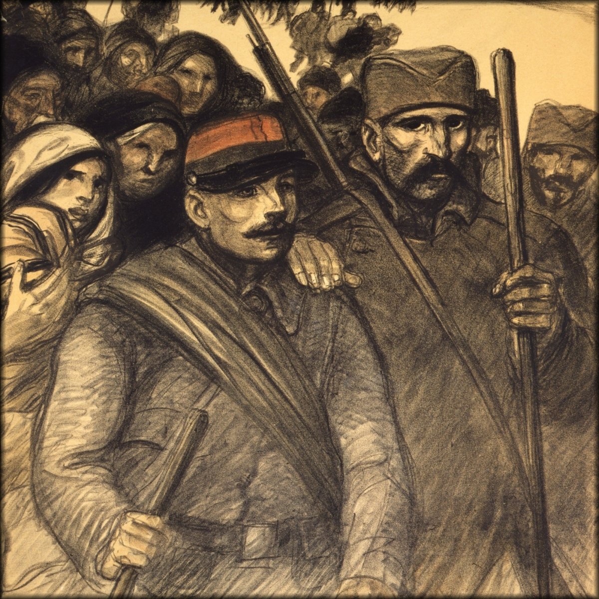 Théophile Steinlen - Journée Serbe 1916 | Digital Download - 1 image
