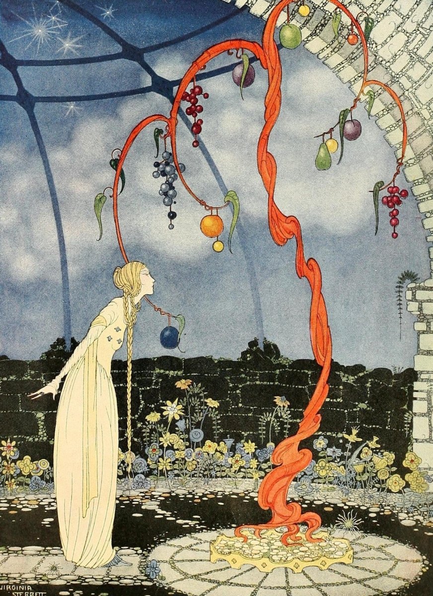 Old French Fairy Tales 1920 - Virginia Sterrett - 8 images | Dimensions 1556 x 2140 pixels