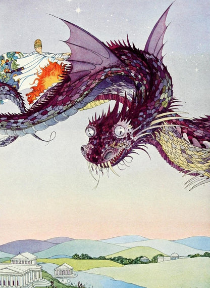 Tanglewood Tales 1921 - Virginia Sterrett - 10 images | Dimensions 1576 x 2156 pixels