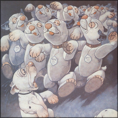 George Studdy 1878-1948 - Who said Robots, from Sketch 1923 | Digital Download - 1 image