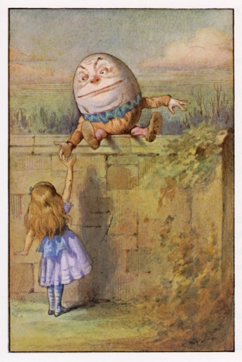 Alice Through the Looking Glass 1911 - Harry Theaker | Dimensions 2541 x 3794 pixels