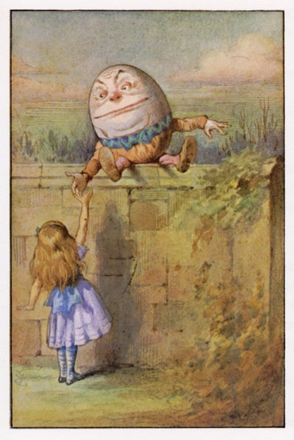 Alice Through the Looking Glass 1911 - Harry Theaker | Dimensions 2541 x 3794 pixels