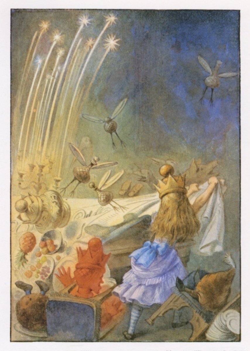 Alice Through the Looking Glass 1911 - Harry Theaker | Dimensions 2570 x 3610 pixels