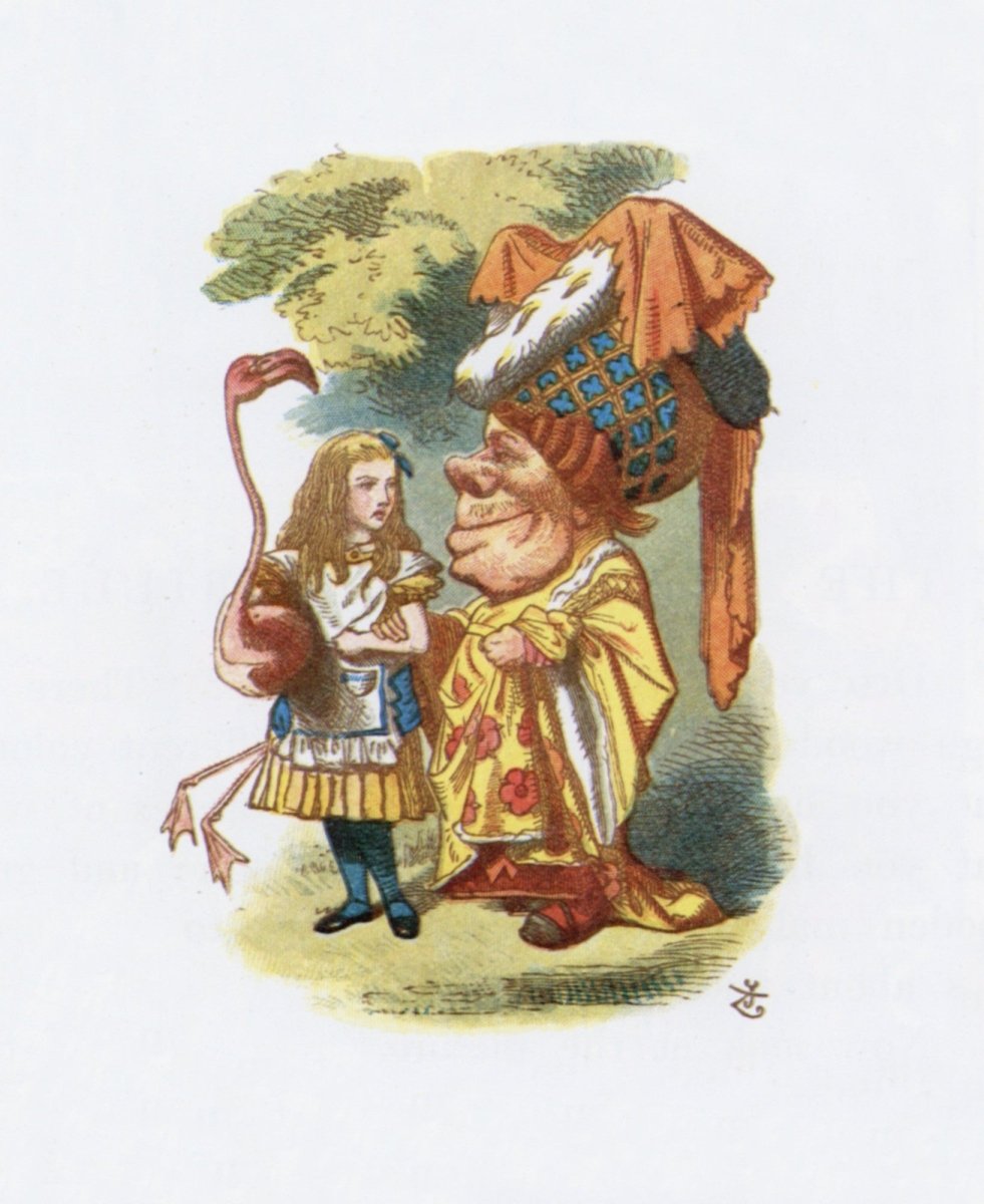 The Nursery Alice 1890 - Thompson & Tenniel | Dimensions 2730 x 3339 pixels