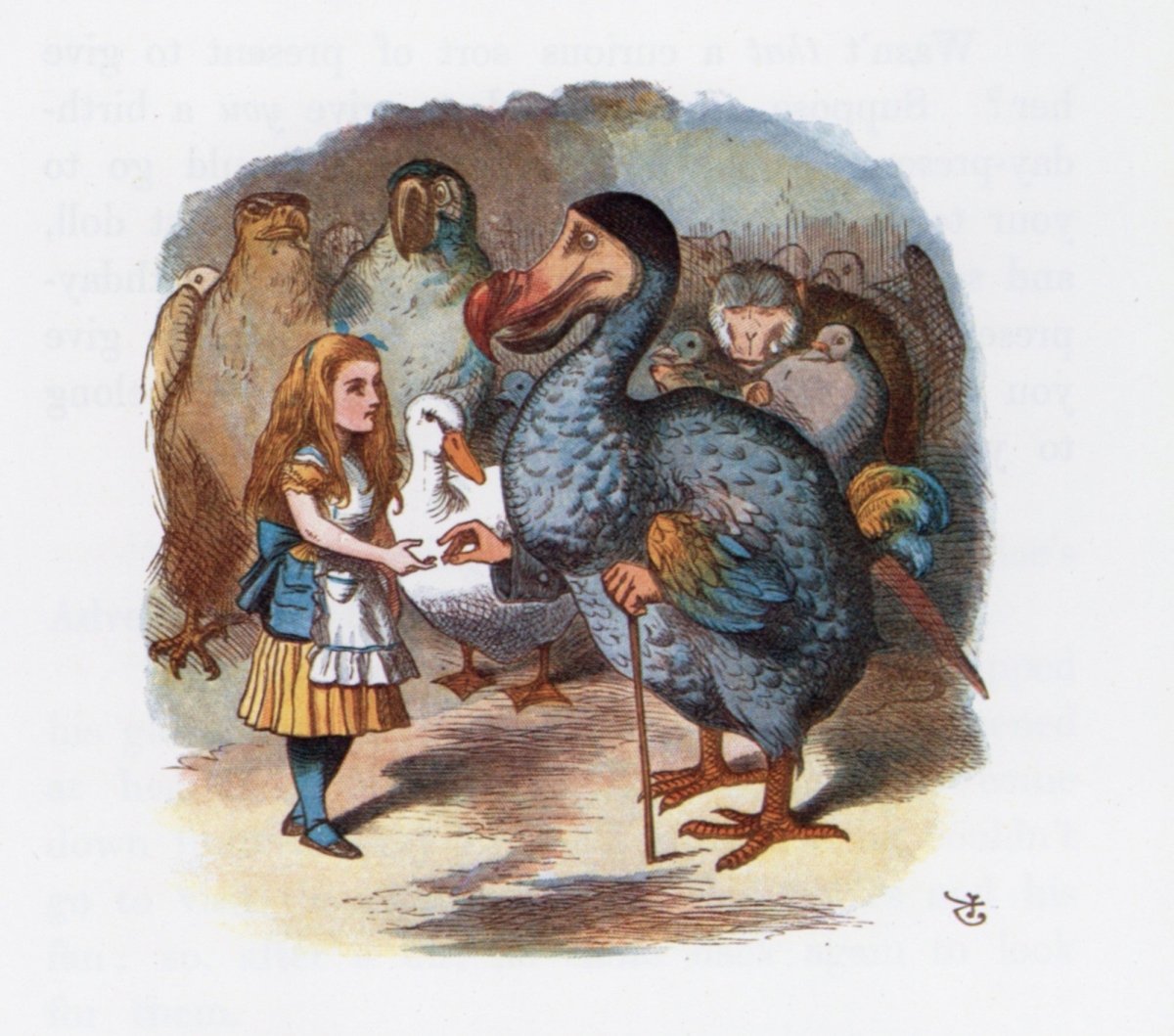 The Nursery Alice 1890 - Thompson & Tenniel | Dimensions 3451 x 3045 pixels