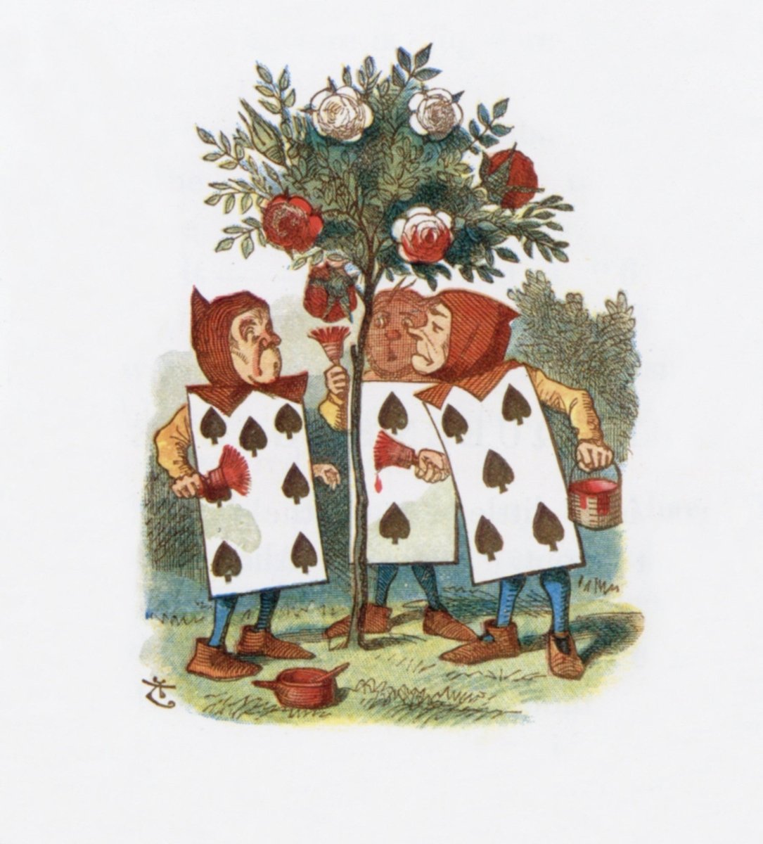 The Nursery Alice 1890 - Thompson & Tenniel | Dimensions 2702 x 2989 pixels