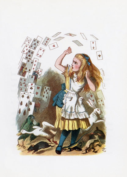 The Nursery Alice 1890 - Thompson & Tenniel | Dimensions 3780 x 5271 pixels