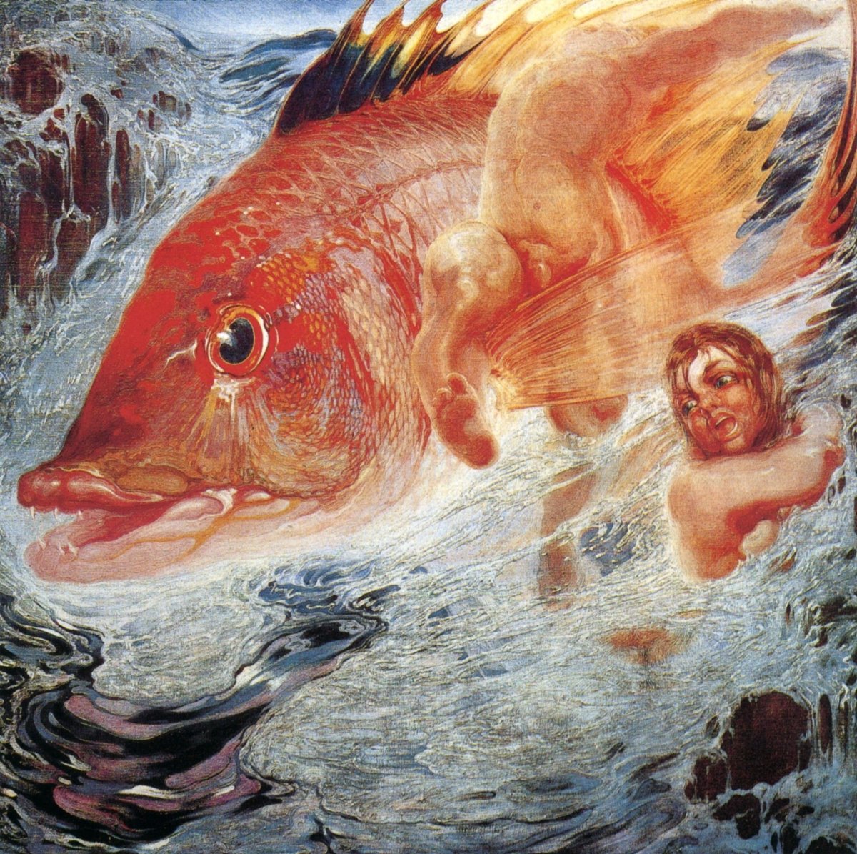 Symbolism Artwork in the Public Domain | Dimensions 4280 x 4264 pixels