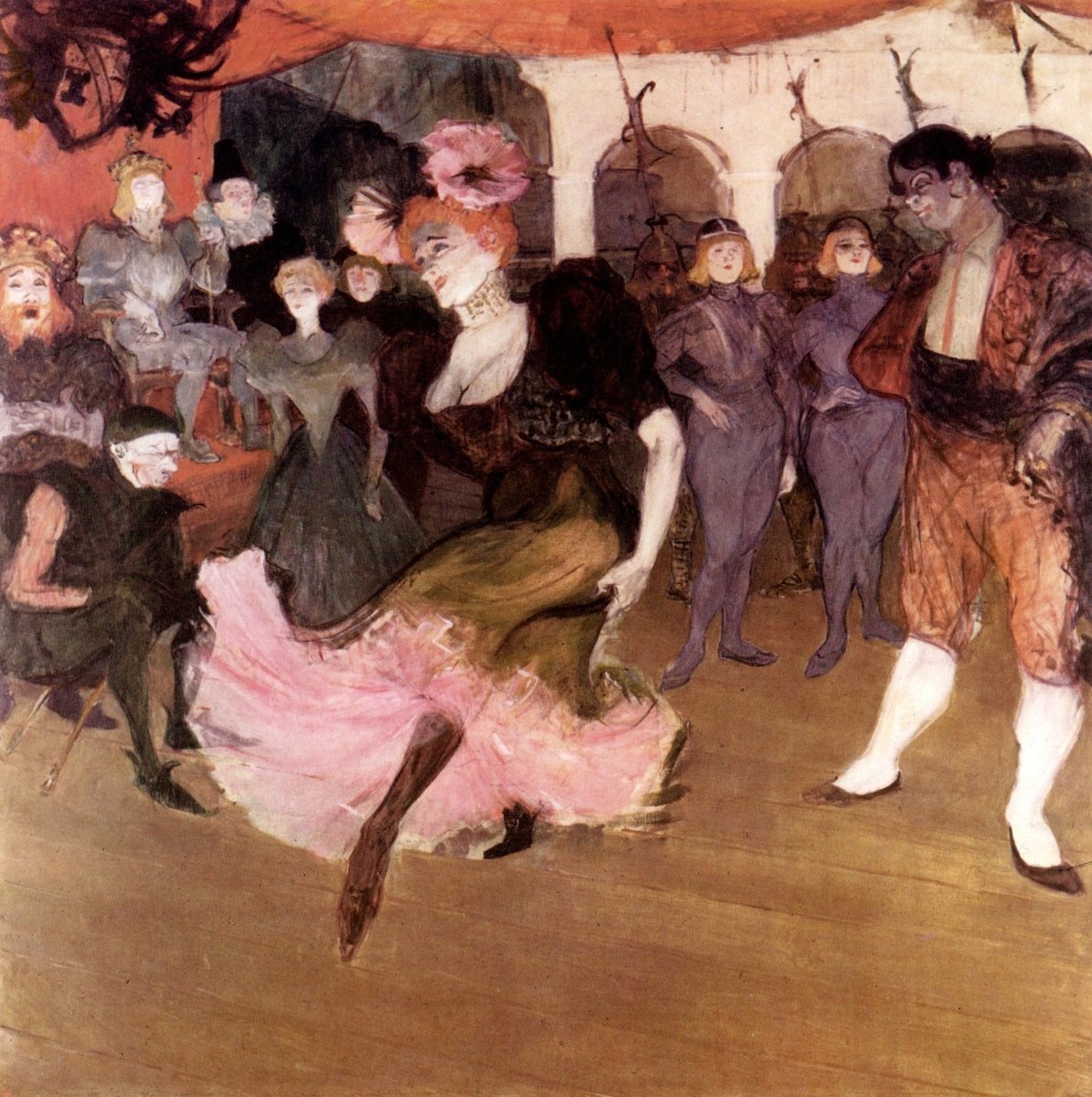 Toulouse-Lautrec Public Domain Paintings to download | Dimensions 4720 x 4740 pixels