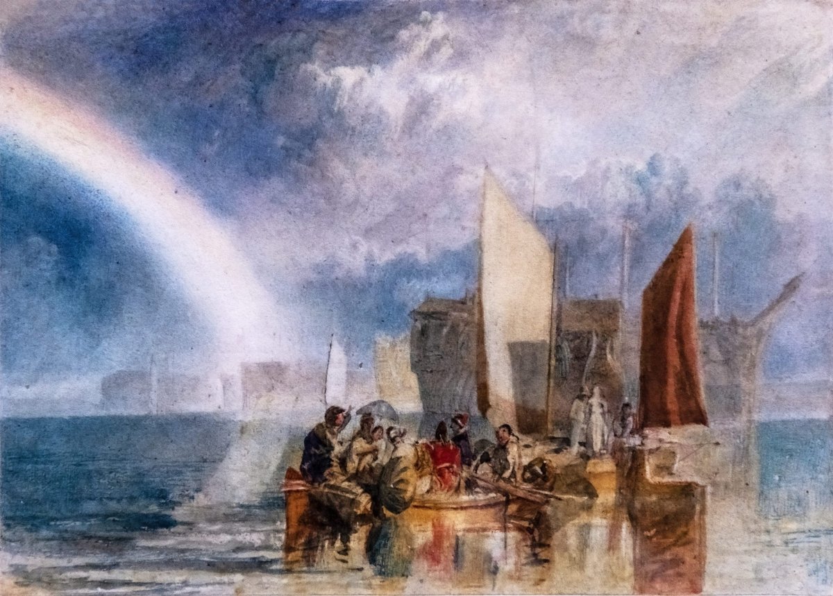 Turner Public Domain Images including The Fighting Temeraire | Dimensions 6445 x 4612 pixels
