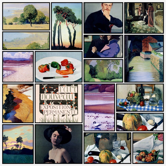 Félix Vallotton 57 Public Domain Images to Download | A snapshot of some of the images