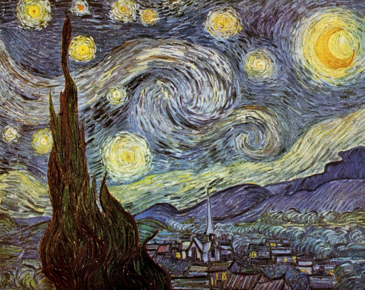 Van Gogh Public Domain Images including Sunflowers | Dimensions 5900 x 4690 pixels