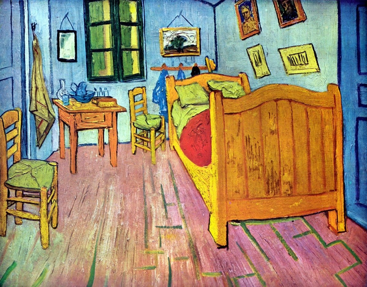 Van Gogh Public Domain Images including Sunflowers | Dimensions 5913 x 4626 pixels