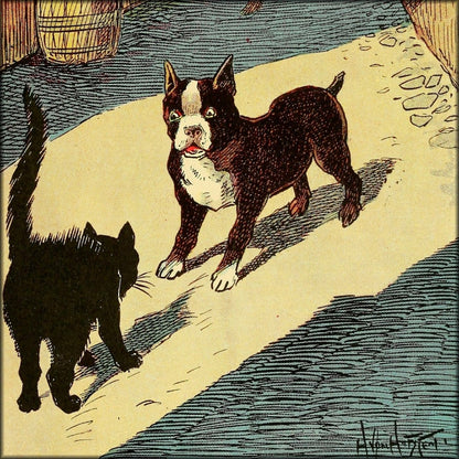 Dogs & Puppies 1908 - Hugo Von Hofsten - 8 images | Digital Download - 8 images