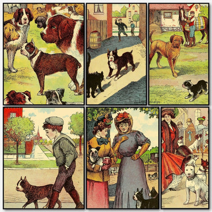 Dogs & Puppies 1908 - Hugo Von Hofsten - 8 images | A snapshot of some of the images