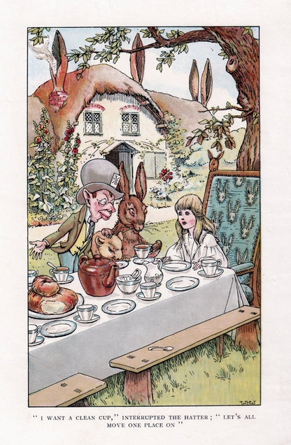 Alice's Adventures in Wonderland 1907 - William H. Walker | Dimensions 2492 x 3815 pixels