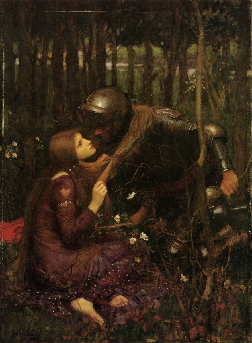 John William Waterhouse - La Belle Dame Sans Merci 1893 | Dimensions 4830 x 6550 pixels