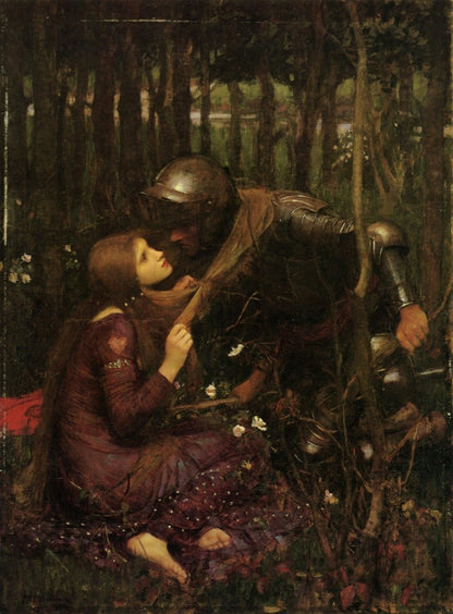 John William Waterhouse - La Belle Dame Sans Merci 1893 | Dimensions 4830 x 6550 pixels