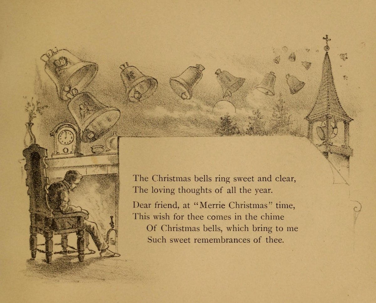 Christmas Poems - 310 Vintage Images | Dimensions 2655 x 2140 pixels