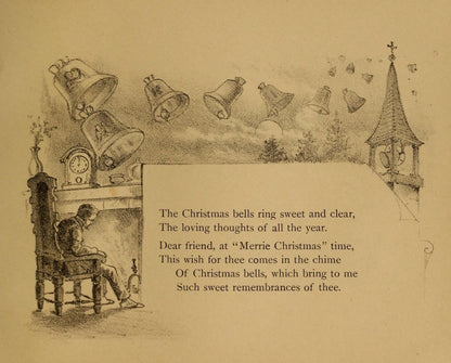 Christmas Poems - 310 Vintage Images | Dimensions 2655 x 2140 pixels