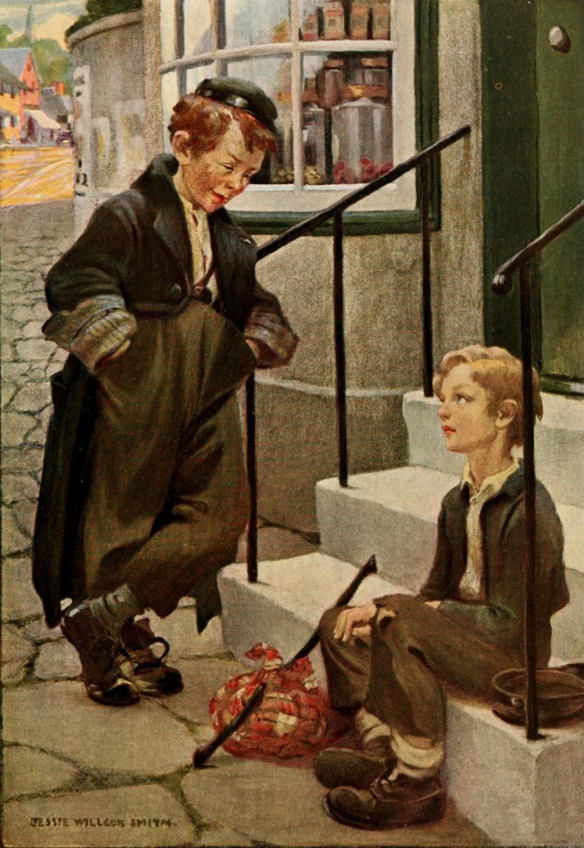 Dickens's Children 1912 - Jessie Willcox Smith - 10 images | Dimensions 1945 x 2820 pixels