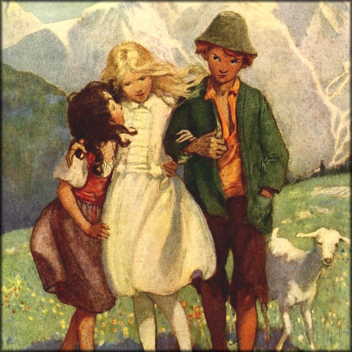 Heidi 1922 - Jessie Willcox Smith - 11 images | Digital Download - 11 images