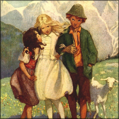 Heidi 1922 - Jessie Willcox Smith - 11 images | Digital Download - 11 images