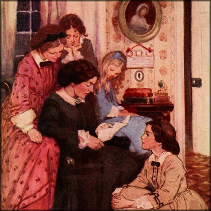 Little Women 1915 - Jessie Willcox Smith - 3 images | Digital Download - 3 images