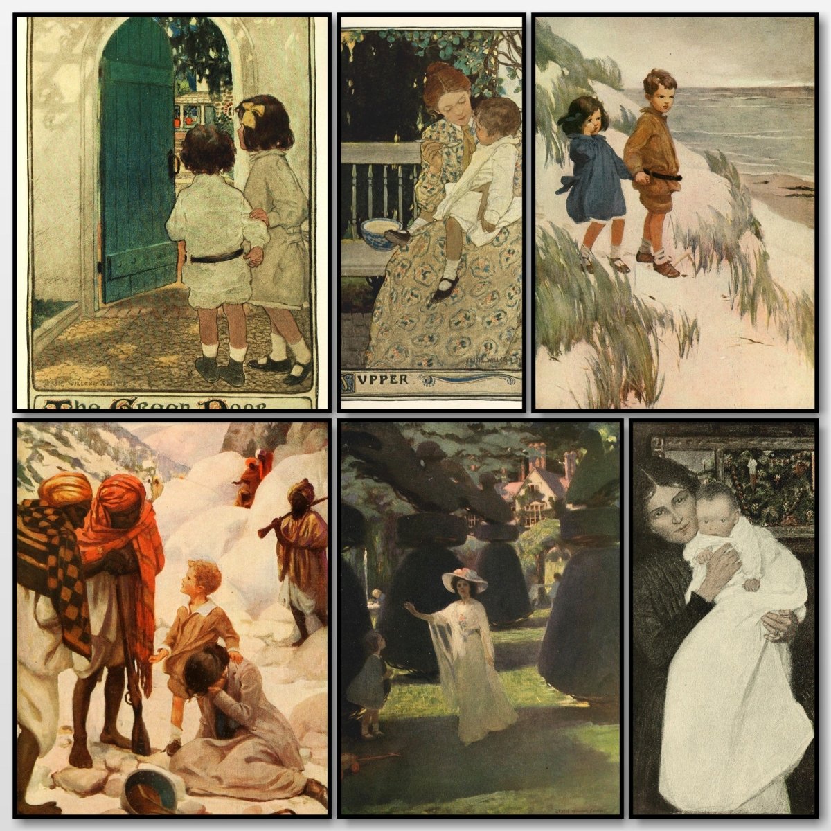 Scribner's Images - Jessie Willcox Smith  - 8 images | A snapshot of some of the images