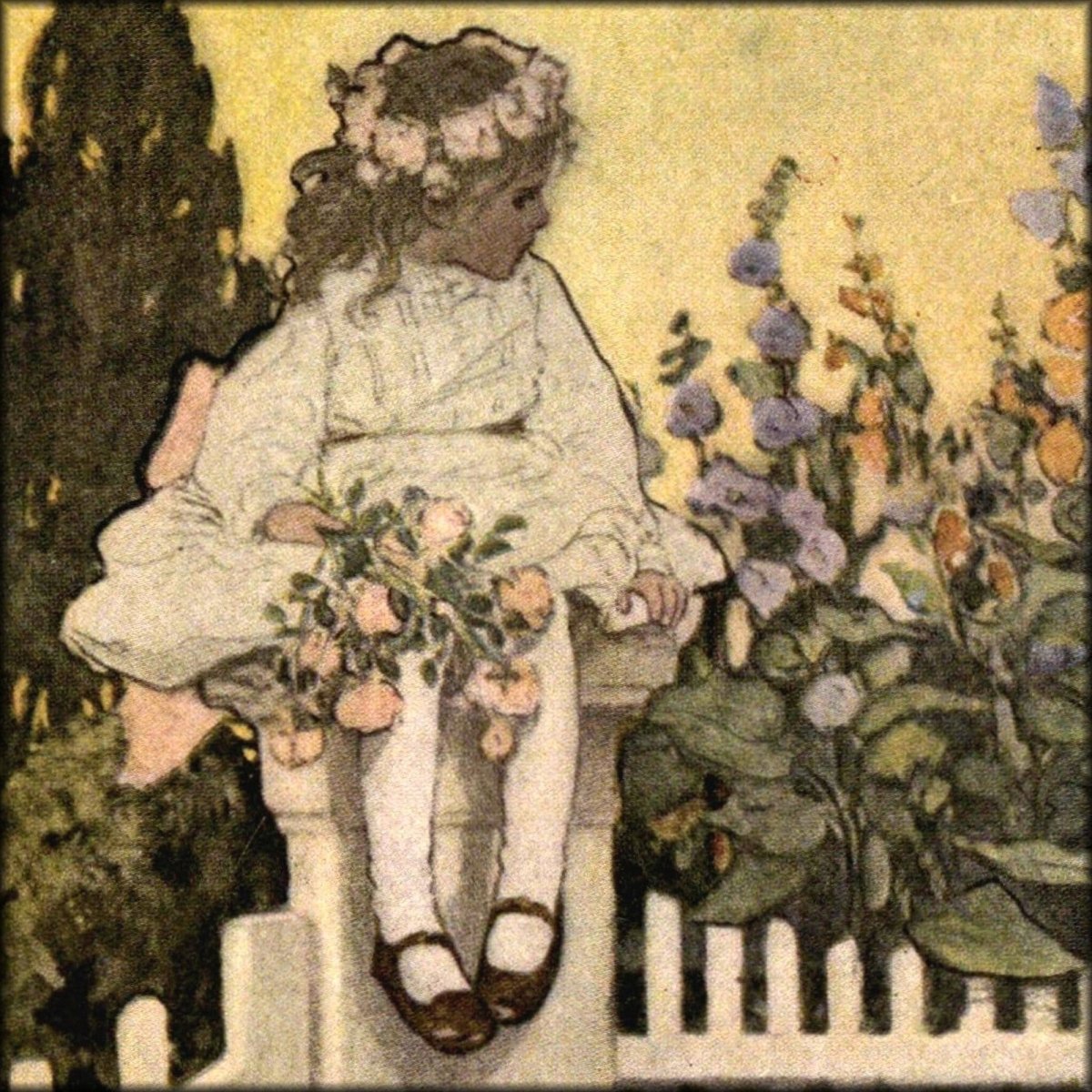 The Chronicles of Rhoda, 1909 - Jessie Willcox Smith | Digital Download - 2 images