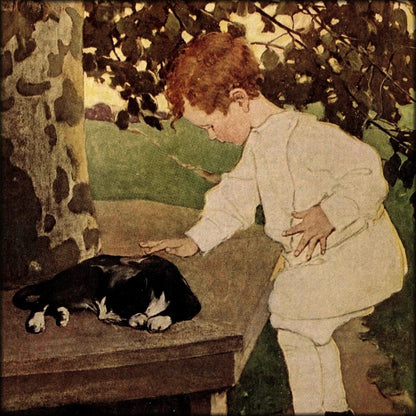 The Five Senses, 1911 - Jessie Willcox Smith - 5 images | Digital Download - 5 images
