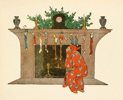 Twas the Night before Christmas 1912 - Jessie Willcox Smith | Dimensions 2112 x 1722 pixels