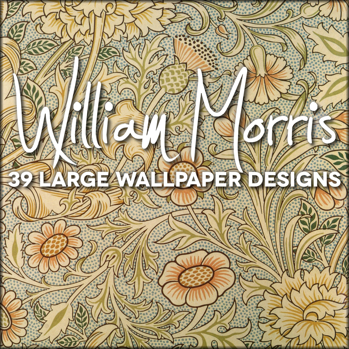 William Morris Public Domain Wallpaper Images | Digital Download - 39 images
