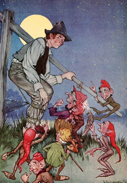 The Book of Elves & Fairies, 1918 - Milo Winter - 4 images | Dimensions 1476 x 2120 pixels