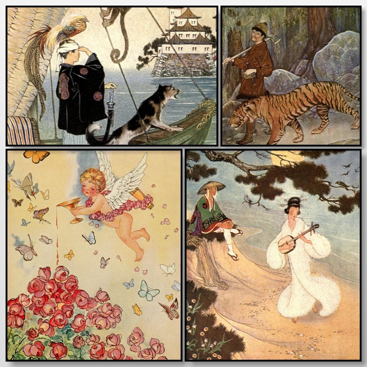 The Wonder Garden, 1919 - Milo Winter - 4 images | A snapshot of the images