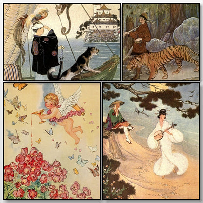 The Wonder Garden, 1919 - Milo Winter - 4 images | A snapshot of the images