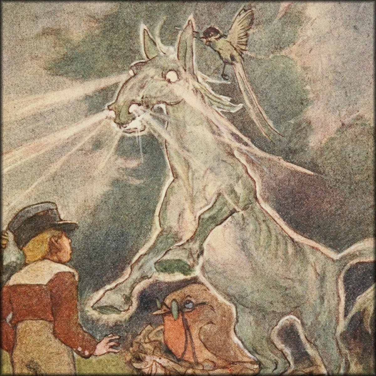 Lob Lie-by-the-Fire 1909 - Alice B. Woodward - 8 images | Digital Download - 8 images