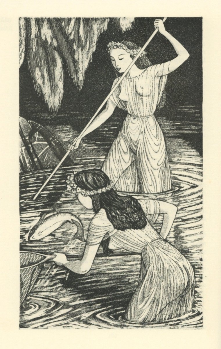 The Decameron of Giovanni Boccaccio - John Buckland Wright | Dimensions 2984 x 4704 pixels