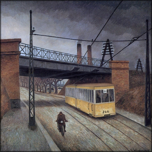 Gustav Wunderwald (1882-1945) - Underpass (Spandau) c.1927 | Digital Download - 1 image