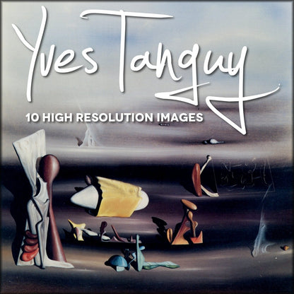 Yves Tanguy Public Domain Images | Digital Download - 10 images