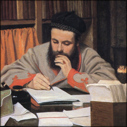 Federico Zandomeneghi - Portrait of Diego Martelli 1879 | Digital Download - 1 image